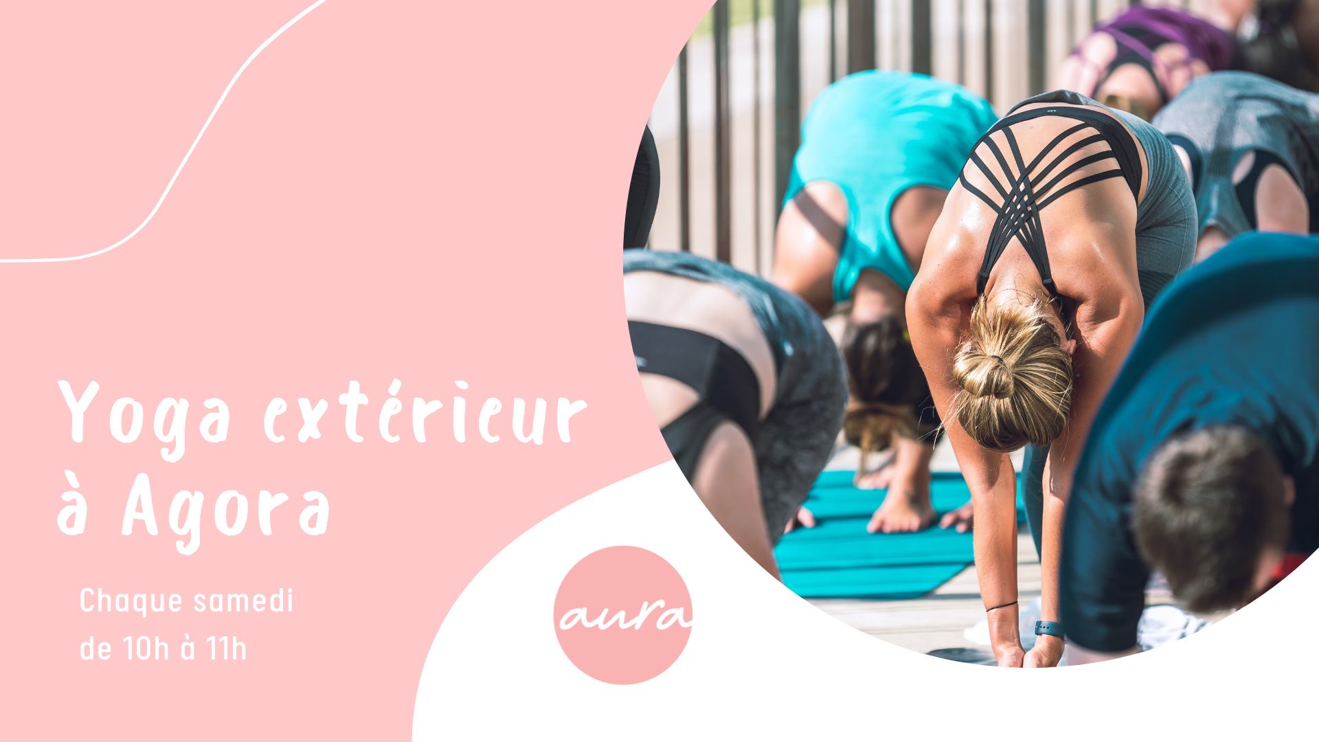 Yoga extérieur à Agora